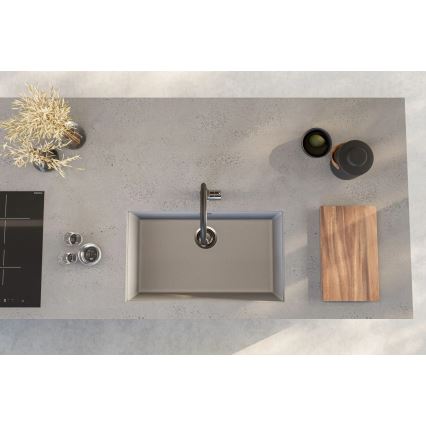 ALVEUS 1150058 - Kuhinjski sudoper OMNI 75x45 cm granit/bela