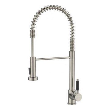 ALVEUS 1150886 - Sudopetna baterija sa fleksibilnim vratom i izvlačnom prskalicom URBAN, 47,1 cm, satin