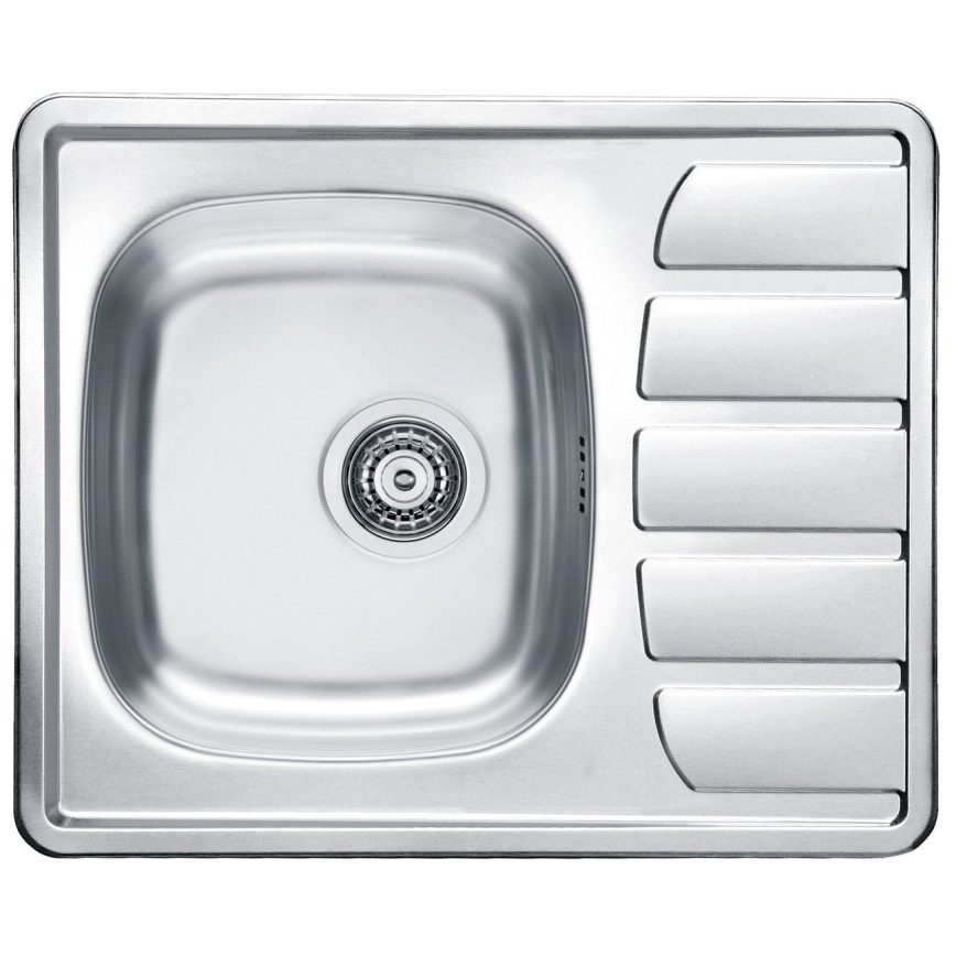 ALVEUS SETA265 - Kuhinjska sudopera ZOOM 61,5x50 cm + slavina za sudoperu RIVIERA 14,8 cm satinirani/sjajni hrom