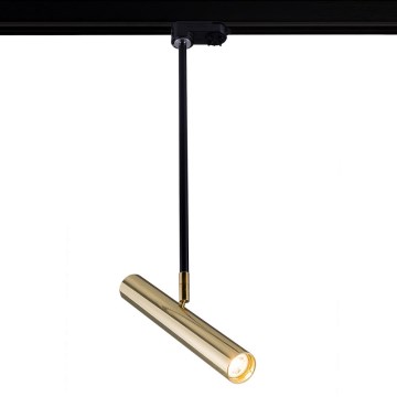 Amplex - Luster na štapu za šinski sistem 1xGU10-MR11/15W/230V crna/mesing