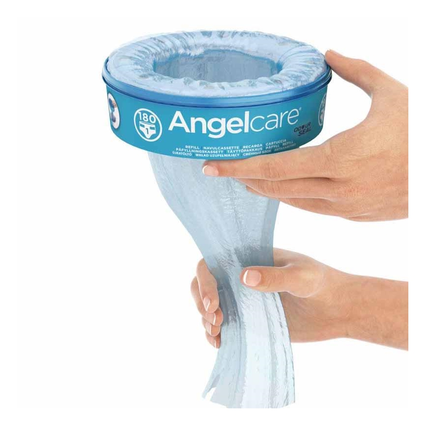 Angelcare - Set od 3 zamenske kasete za kantu za pelene