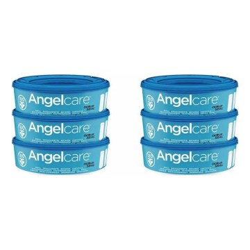 Angelcare - Zamenske kasete za kantu za pelene 6 kom