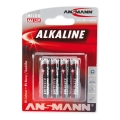 Ansmann 09630 LR03 AAA crvena - 4 kom alkalna baterija 1,5V