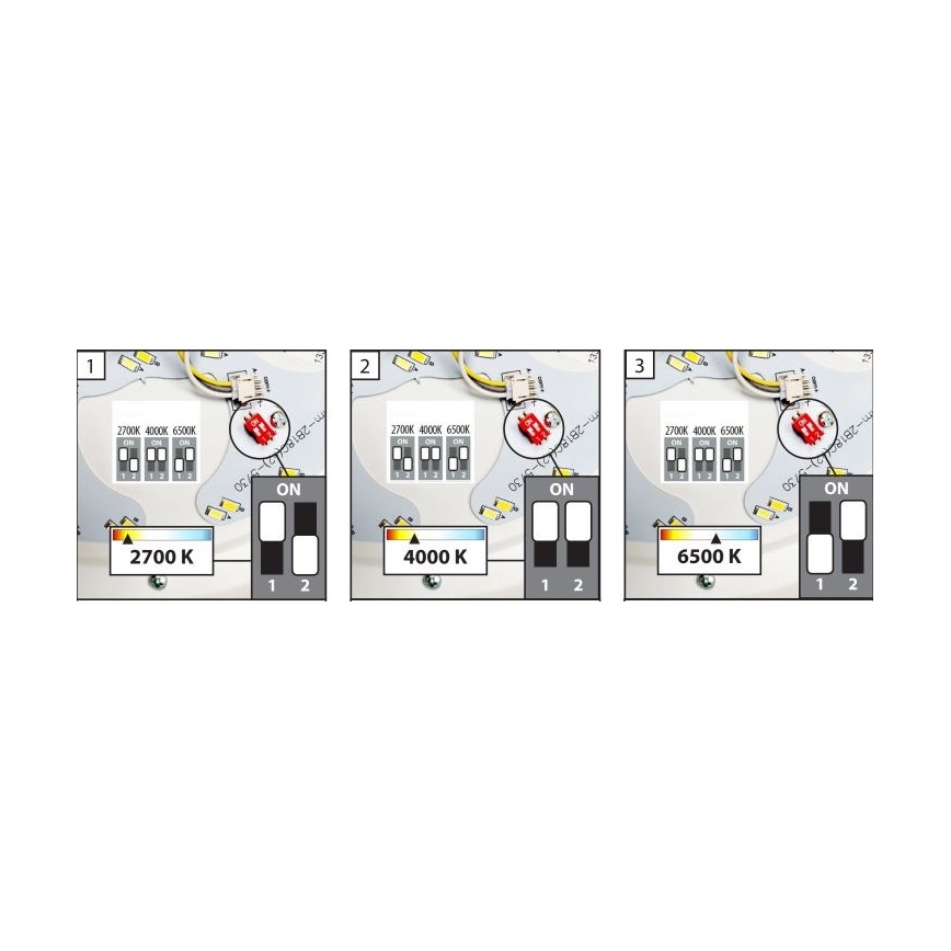 APLED - LED plafonsko svetlo za kupatilo sa senzorom LENS LED/16W/230V IP44 2700-6500K