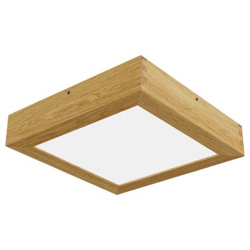 APLED - LED plafonsko svetlo QUADRA LED/24W/230V hrast