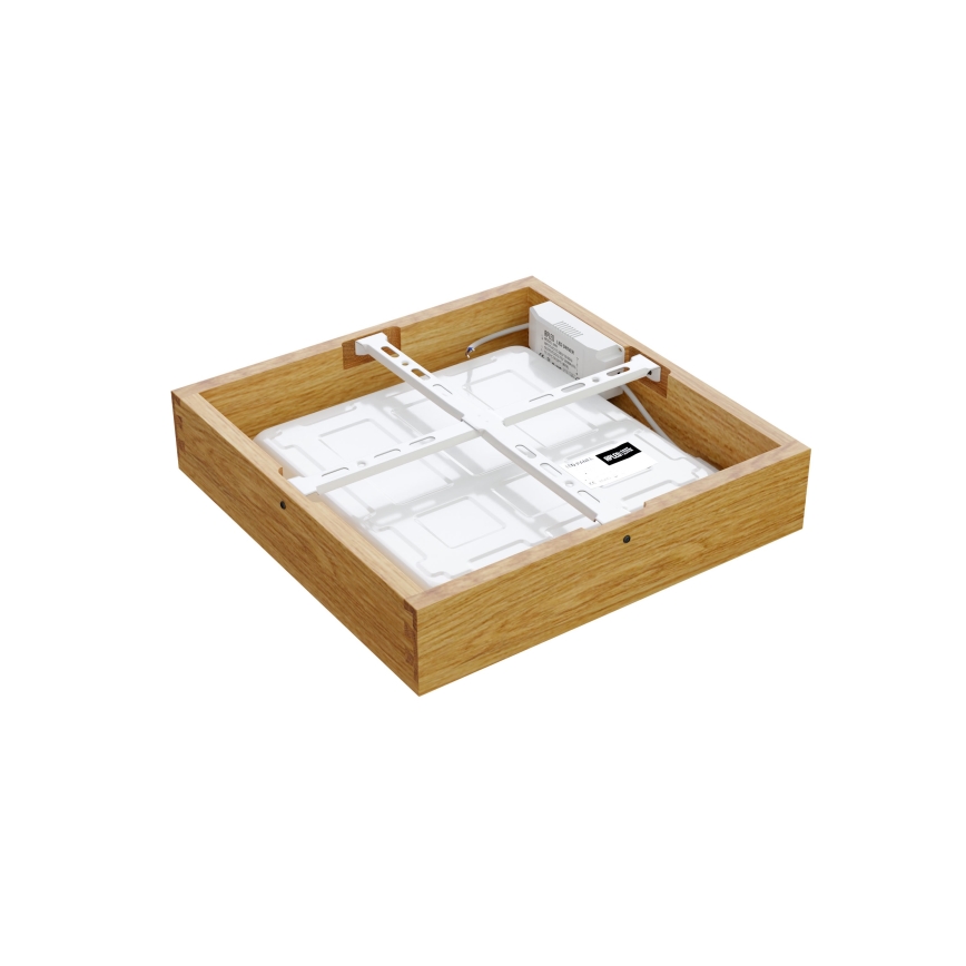 APLED - LED plafonsko svetlo QUADRA LED/24W/230V hrast