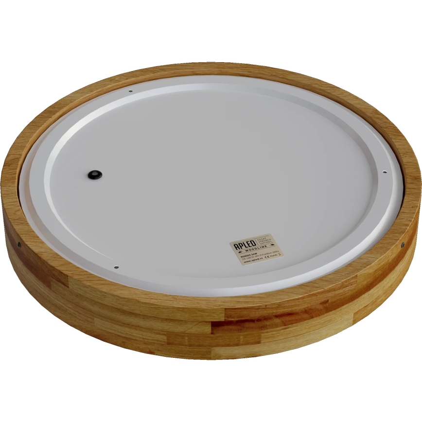 APLED - LED plafonsko svetlo RONDO LED/36W/230V prečnik 40 cm hrast