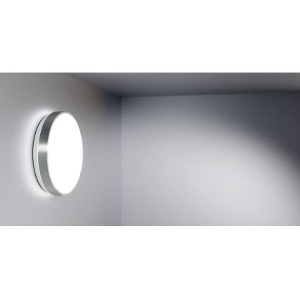 APLED - LED plafonsko svetlo sa senzorom LENS PP TRICOLOR LED/18W/230V IP44 2700 - 6500K 1210lm