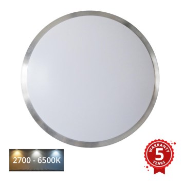 APLED - LED plafonsko svetlo sa senzorom LENS PP TRICOLOR LED/18W/230V IP44 2700 - 6500K 1210lm