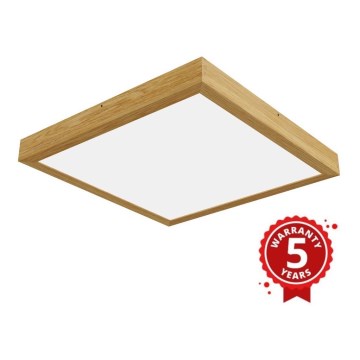 APLED - LED površinski panel QUADRA LED/40W/230V hrast