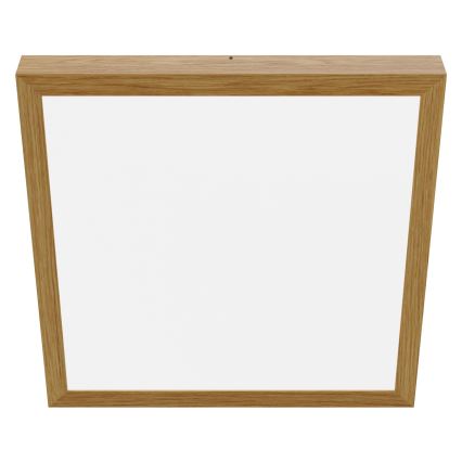 APLED - LED površinski panel QUADRA LED/40W/230V hrast