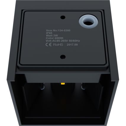 APLED - LED spoljašnje zidno svetlo CUBE 2xLED/3W/230V IP65