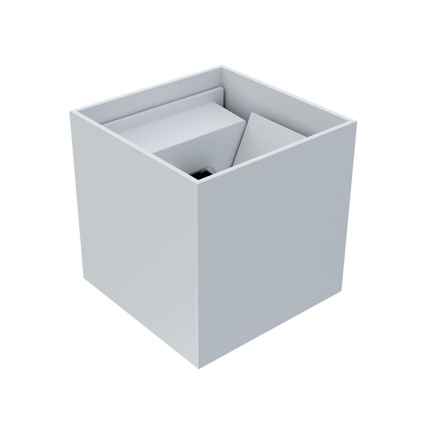 APLED - LED spoljna zidna svetiljka CUBE 2xLED/3W/230V IP65