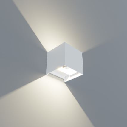 APLED - LED spoljna zidna svetiljka CUBE 2xLED/3W/230V IP65
