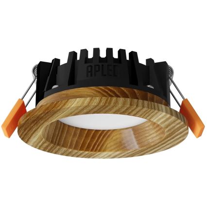 APLED - LED ugradno plafonsko svetlo RONDO WOODLINE LED/3W/230V 4000K Ø 9 cm masivni jasen
