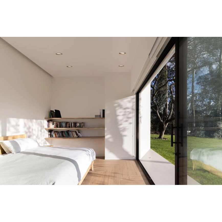 APLED - LED ugradno plafonsko svetlo RONDO WOODLINE LED/6W/230V 3000K prečnik 15 cm masivni hrast