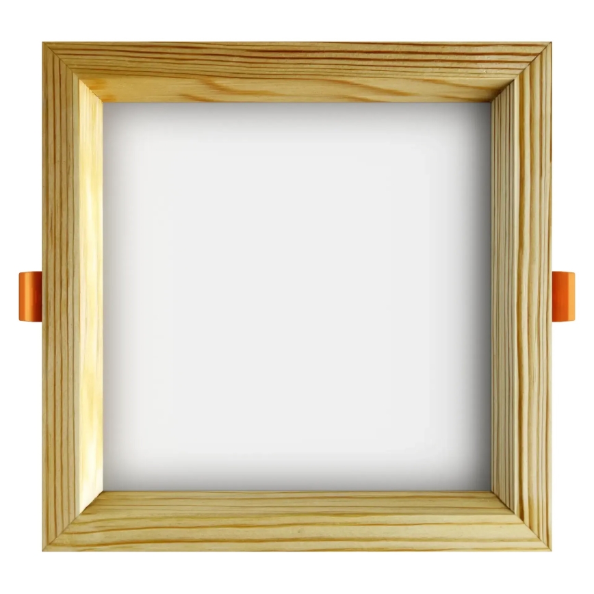 APLED - LED ugradno svetlo SQUARE WOODLINE LED/12W/230V 3000K 17x17 cm od punog bora