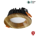 APLED - LED ugradno plafonsko svetlo RONDO WOODLINE LED/3W/230V 4000K Ø 9 cm masivni jasen