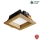 APLED - LED ugradno svetlo SQUARE WOODLINE LED/3W/230V 4000K 9x9 cm masivni hrast