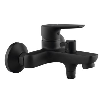 Aqualine - Baterija za kadu LOTTA, mat crna