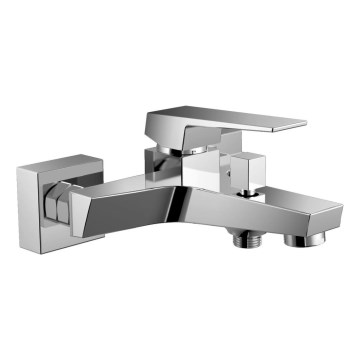 Aqualine - Baterija za kadu RITMO, sjajni hrom