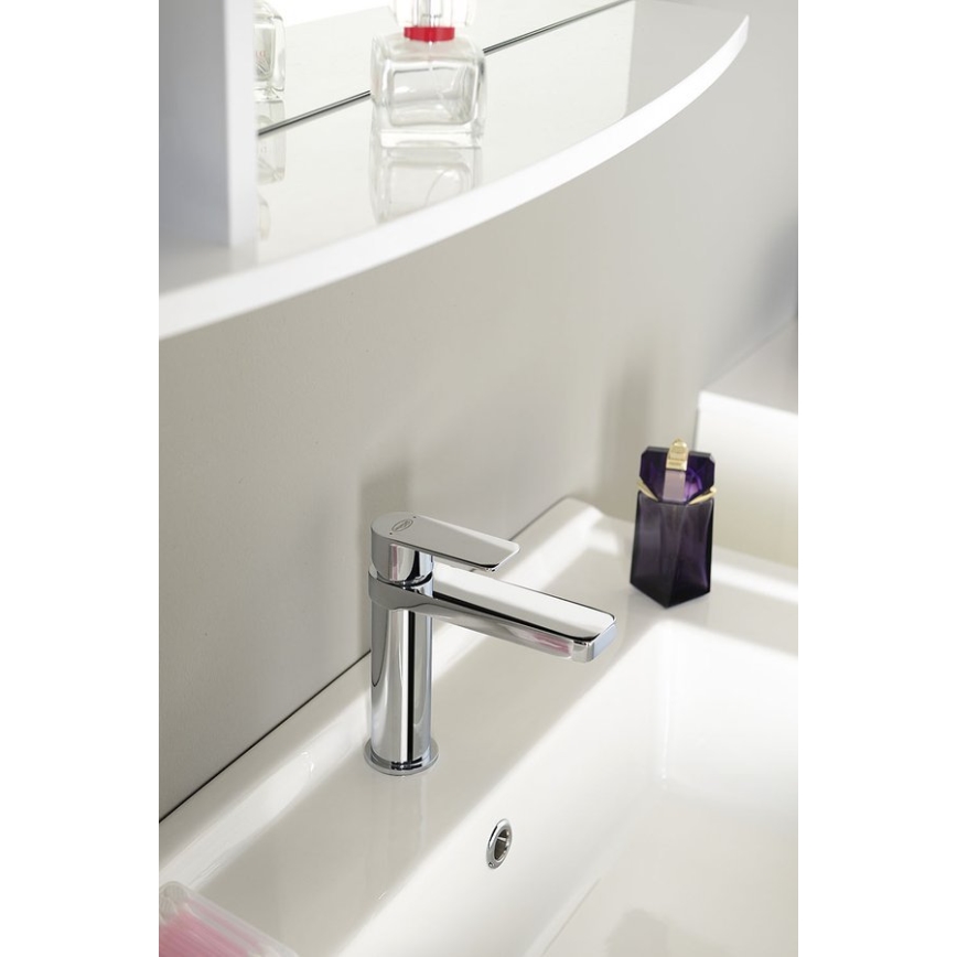 Aqualine - Baterija za umivaonik DAPHNE 15,5 cm, sjajni hrom