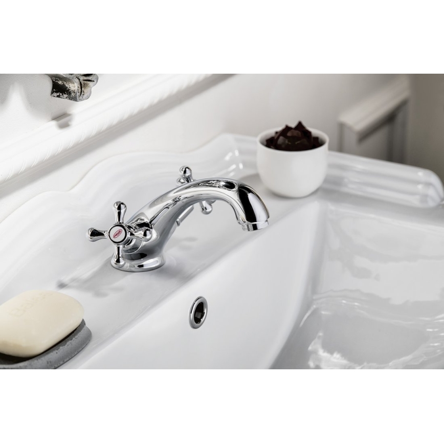 Aqualine - Baterija za umivaonik VICTORIA, sjajni hrom