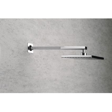 Aqualine - Četvrtasto tuš-rameno 40,4 cm sjajni hrom