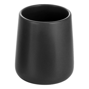 Aqualine - Držač za četkice za zube NERO keramika/crna