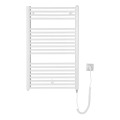 Aqualine - Električni radijator za kupatilo DIRECT-E 400W 96x60 cm, bela