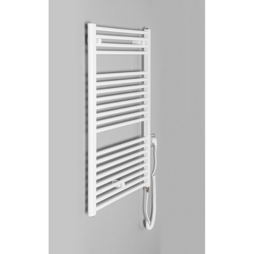 Aqualine - Električni radijator za kupatilo DIRECT-E 400W 96x60 cm, bela