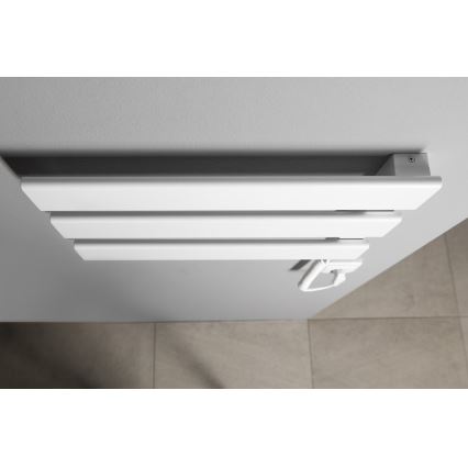 Aqualine - Električni sušač peškira ELVIS 50W 46x34 cm beo