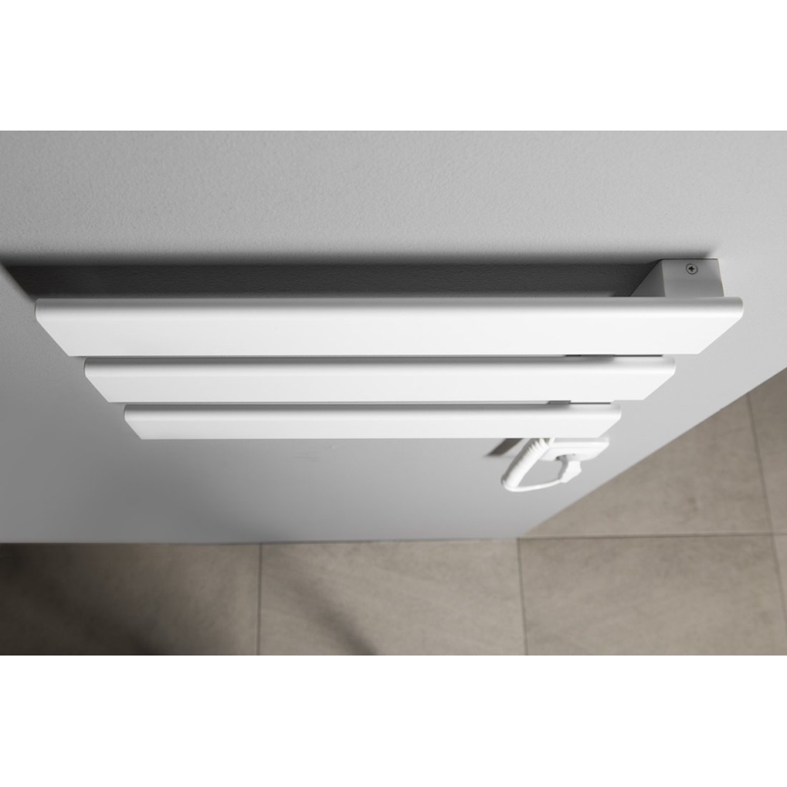 Aqualine - Električni sušač peškira ELVIS 50W 46x34 cm beo