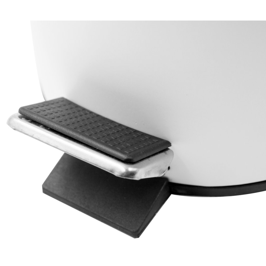 Aqualine - Kanta za smeće SIMPLE LINE 12 l od poliranog nerđajućeg čelika