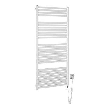 Aqualine - Kupaonski električni radijator TONDI-E 600W 133x60 cm beli