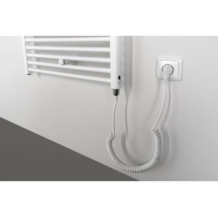 Aqualine - Kupatilski električni radijator DIRECT-E 300W 96x45 cm beli