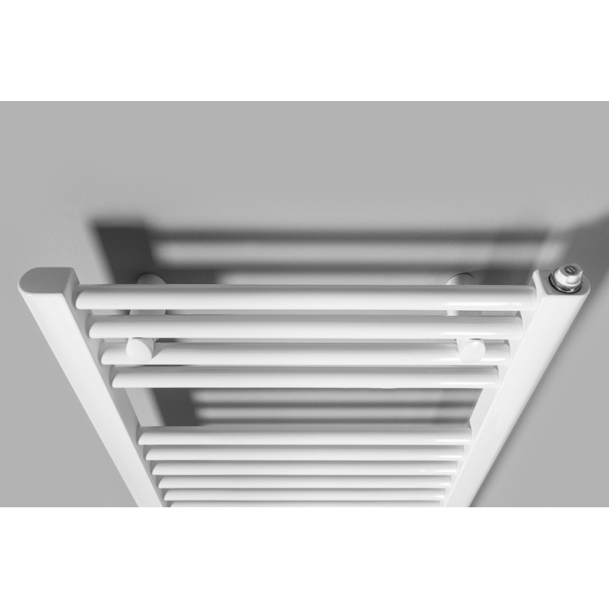 Aqualine - Električni radijator za kupatilo DIRECT-E 400W/230V 132 cm beo ravan