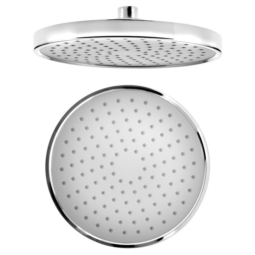 Aqualine - Tuš glava prečnika 20 cm, sjajni hrom