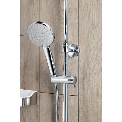 Aqualine - Tuš set sa termostatskom baterijom LIGA, sjajni hrom