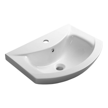 Aqualine - Ugradni umivaonik ZERO 55x44 cm keramika/bela