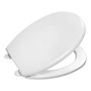 Aqualine - WC daska FIXET bela