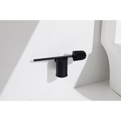 Aqualine - Zidna WC četka SAMBA crna