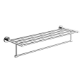 Aqualine - Zidni držač peškira SAMBA 21x62,5 cm sjajni hrom