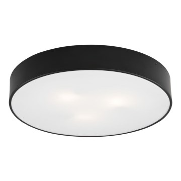 Argon 1186 - Plafonsko svetlo DARLING 3xE27/15W/230V Ø 45 cm crno