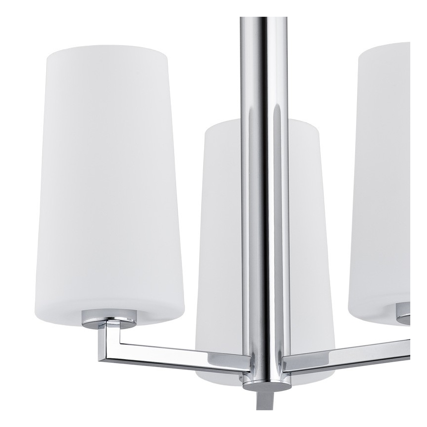 Argon 1224 - Luster na štapu CAMELOT 3xE27/15W/230V sjajni hrom