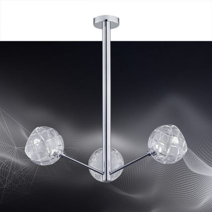 Argon 1358 - LED luster na šipci BELLUNO 3xLED/5W/230V