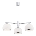 Argon 1487 - Luster na šipci MARBELLA 3xE27/15W/230V sjajni hrom