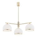 Argon 1488 - Luster na šipci MARBELLA 3xE27/15W/230V mesing