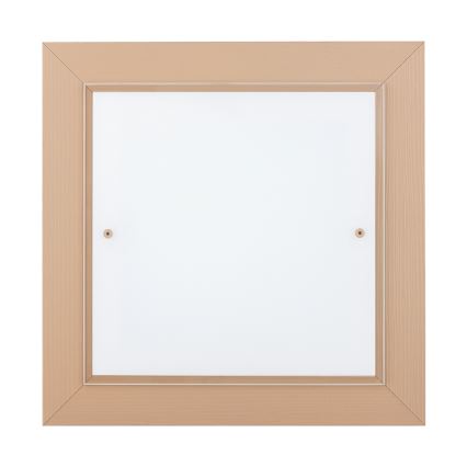 Argon 1871 - Plafonsko svetlo TABOR 4xE27/15W/230V 52x52 cm bež