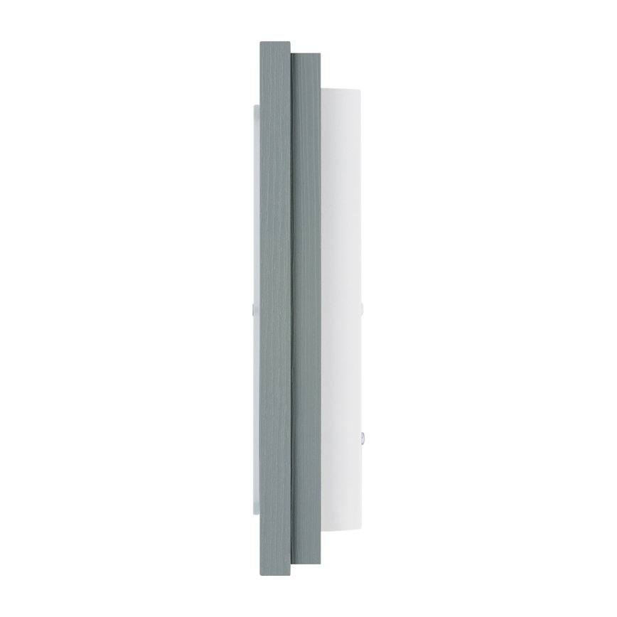 Argon 1873 - Plafonsko svetlo TABOR 4xE27/15W/230V 52x52 cm siva